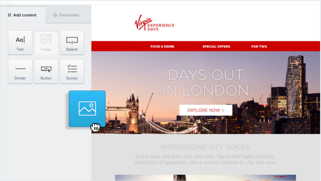 Campaign Monitor Email Builder