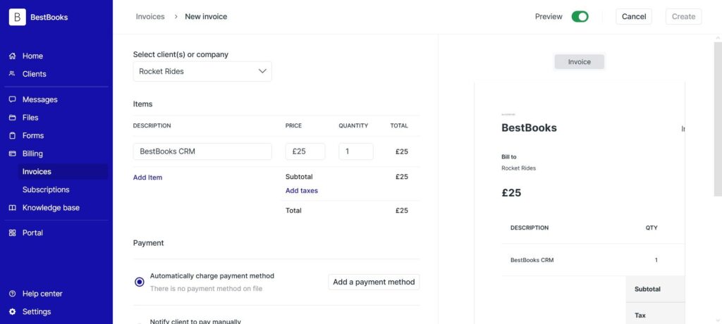 Copilot Invoicing