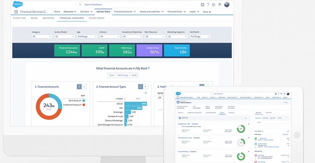Salesforce-Financial-Services-Cloud reports