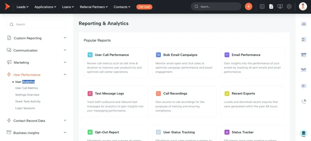 Shape CRM reporting and Analytics