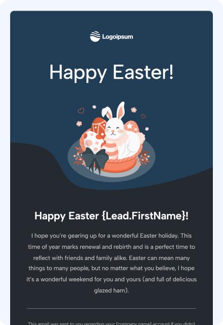 Shape Software CRM Easter Template