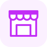 This is an icon for Shape Software designed for small businesses. Clicking on it will lead to a dedicated page explaining how Shape caters to small business needs.