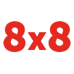 8x8